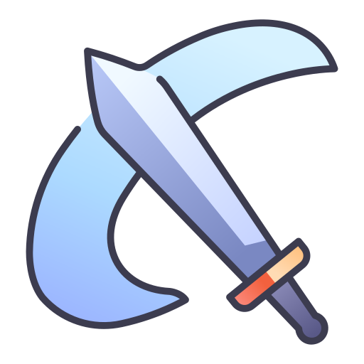 Sword MaxIcons Lineal color icon