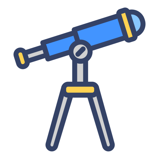 Telescope free icon