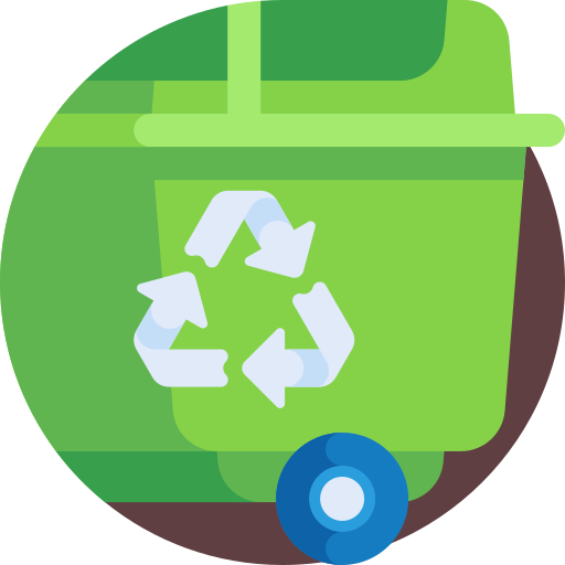 papelera de reciclaje icono gratis