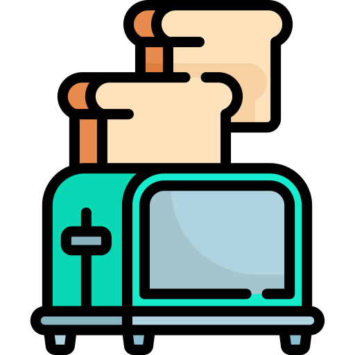 tostadora icono gratis