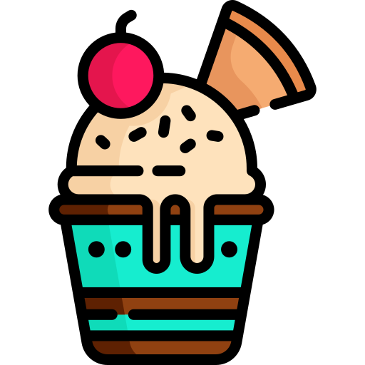 Ice cream Special Lineal color icon