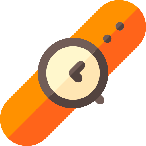 reloj de pulsera icono gratis