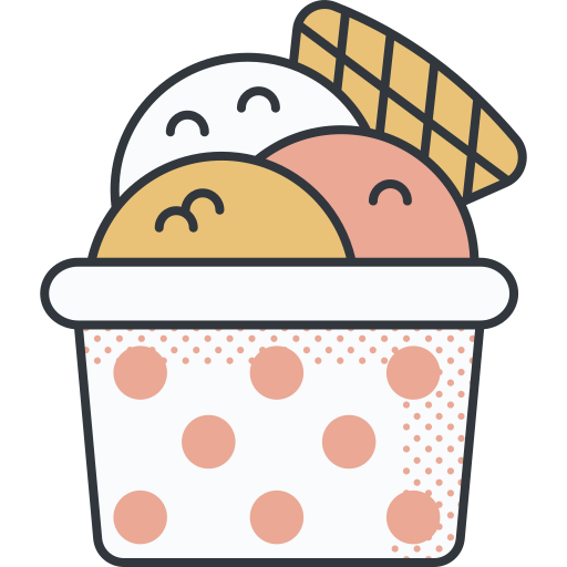 Ice cream cup - Free food icons