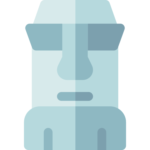 Easter Island Moais icons for free download, Freepik
