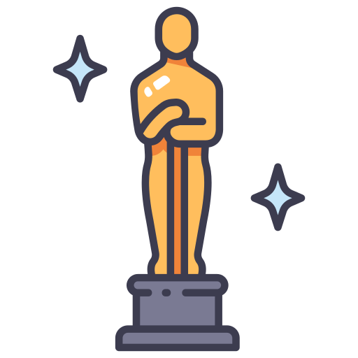 Oscar, statuette icon - Free download on Iconfinder