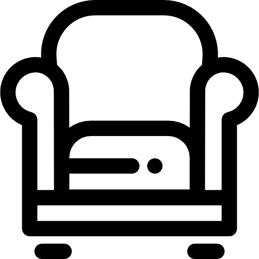 Chairs Detailed Rounded Lineal icon