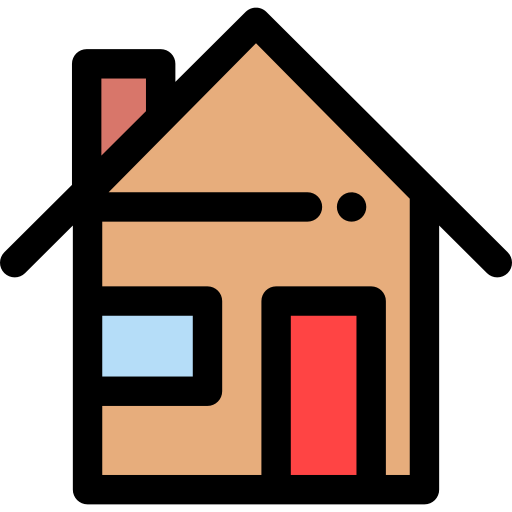 Real estate Detailed Rounded Lineal color icon