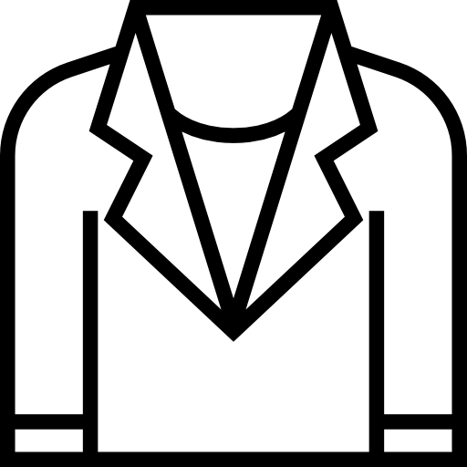 chaqueta icono gratis