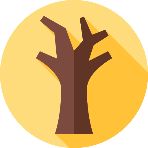 arbol de otoño icono gratis