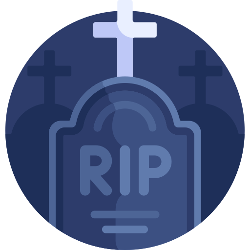 Кладбище бесплатно иконка