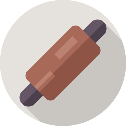 rolo da massa grátis ícone
