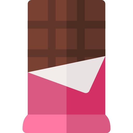 barra de chocolate icono gratis