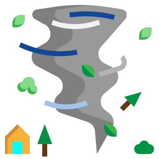 tornado icono gratis