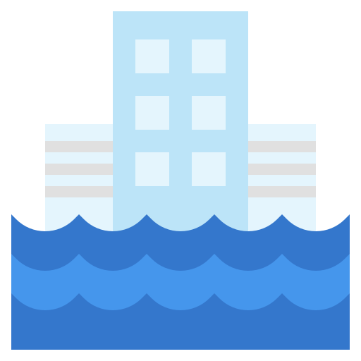 Flood Surang Flat icon