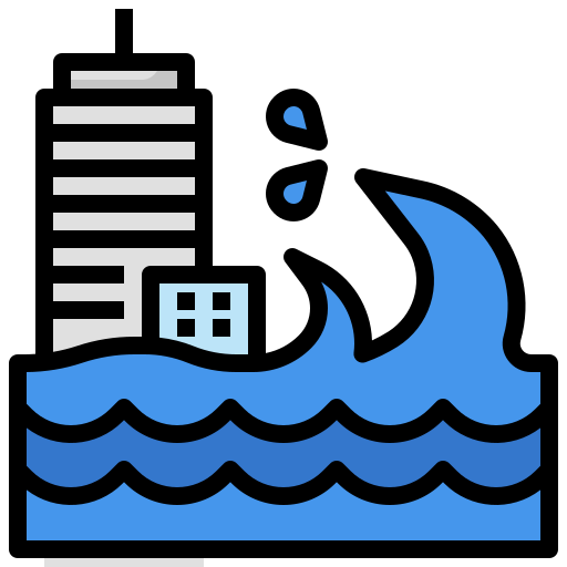 tsunami icono gratis