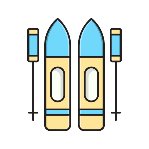 esquiar grátis ícone