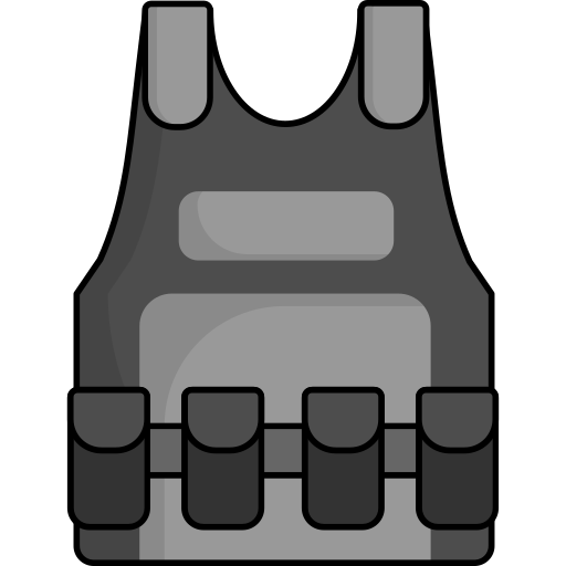 Bullet vest - Free security icons