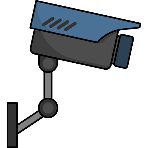 circuito cerrado de televisión icono gratis