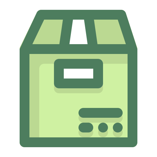 Delivery box free icon