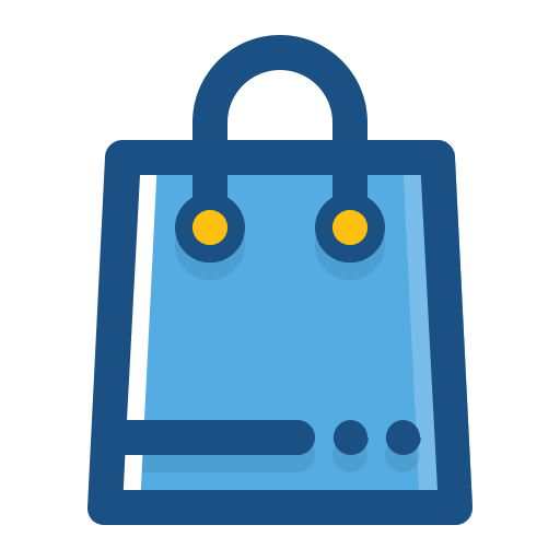 bolsa de compras grátis ícone