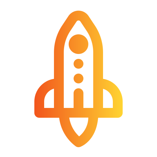 Rocket Generic Gradient icon