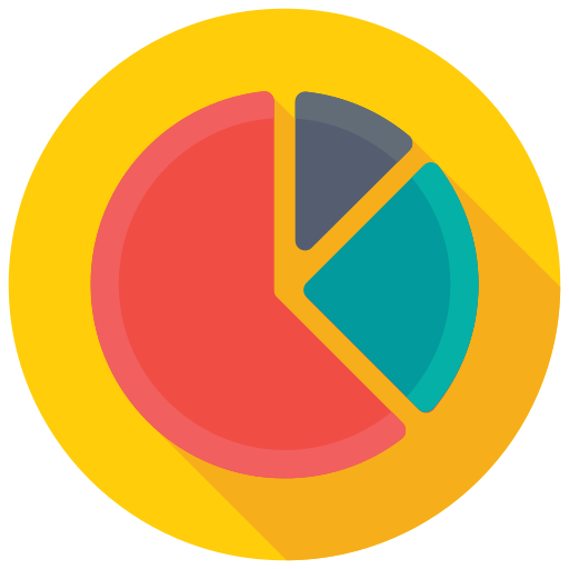 Pie chart - free icon