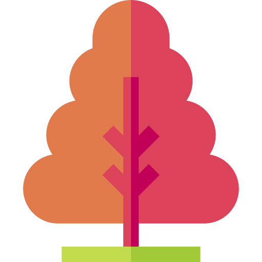 arbol de otoño icono gratis