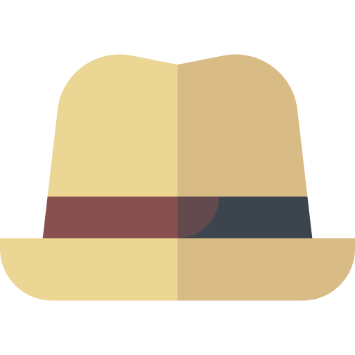 Hat Basic Straight Flat icon