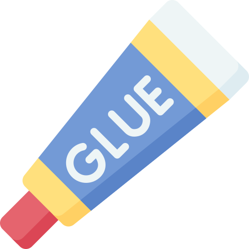 Glue free icon
