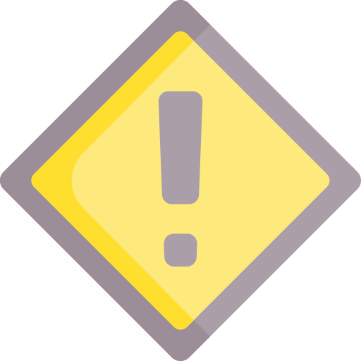 Warning sign - Free signaling icons