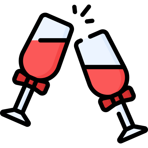 copas de vino icono gratis