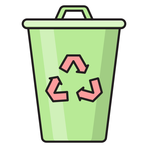 Recycle Vector Stall Lineal Color icon