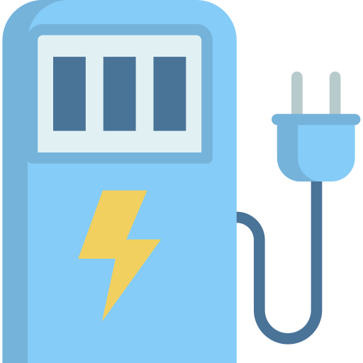 carga eléctrica icono gratis