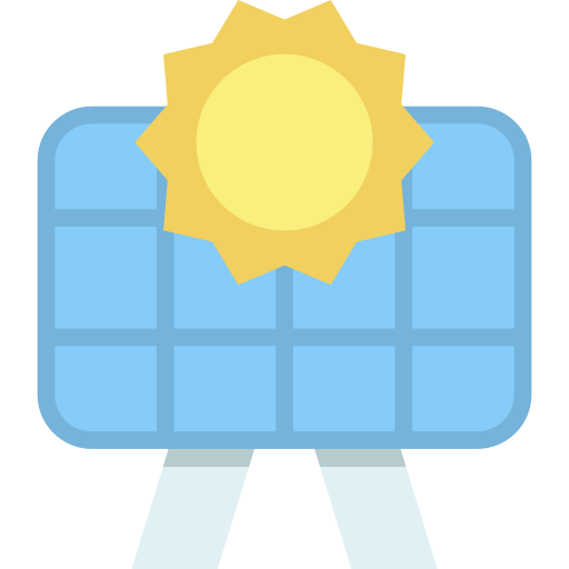 panel solar icono gratis