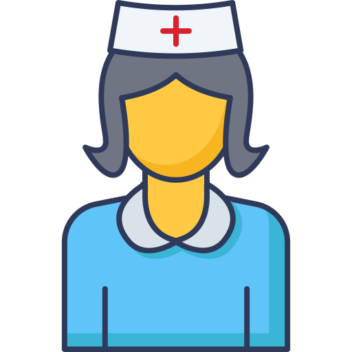 Nurse Dinosoft Lineal Color icon