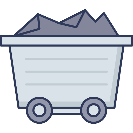 chariot de mine Icône gratuit chariot de mine Icône gratuit