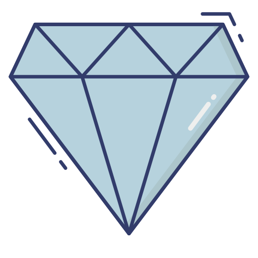 Diamond Dinosoft Lineal Color icon