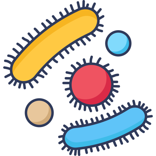 bacterias icono gratis