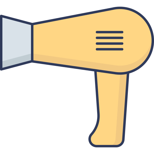 secador de pelo icono gratis