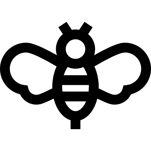 abeja icono gratis