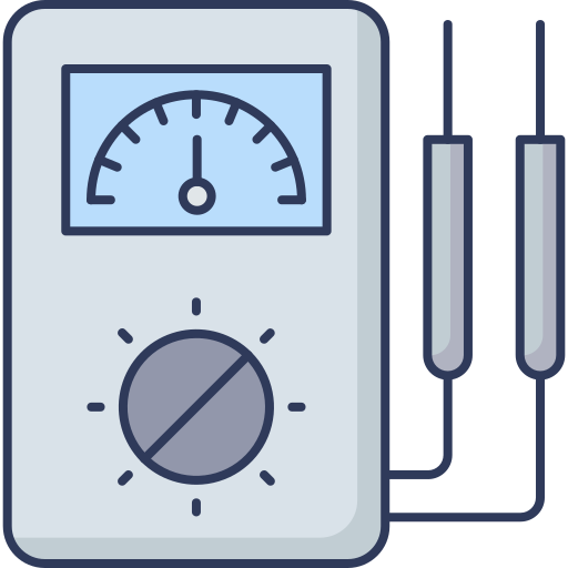 Power meter - Free electronics icons