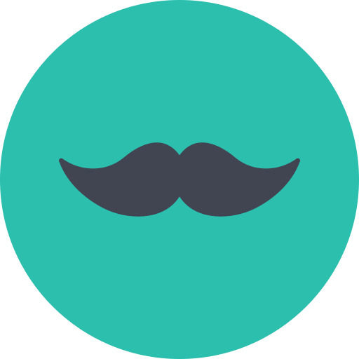 Mostache Dinosoft Circular icon