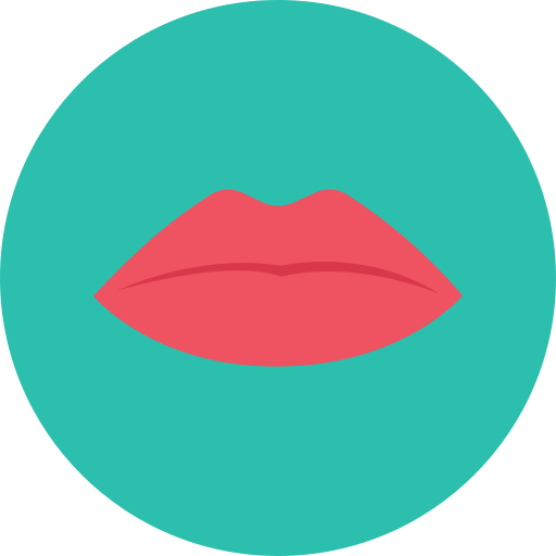 labios icono gratis