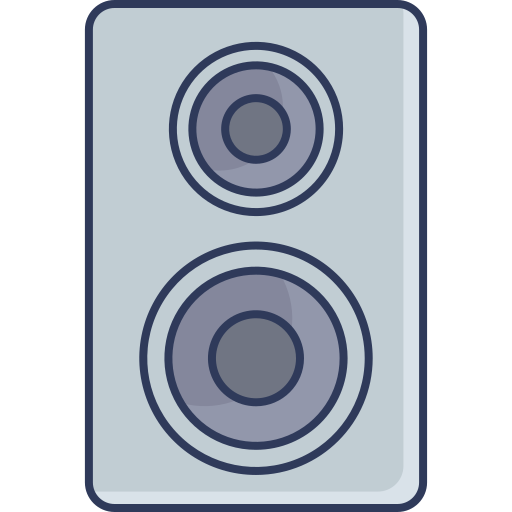 Loudspeaker free icon