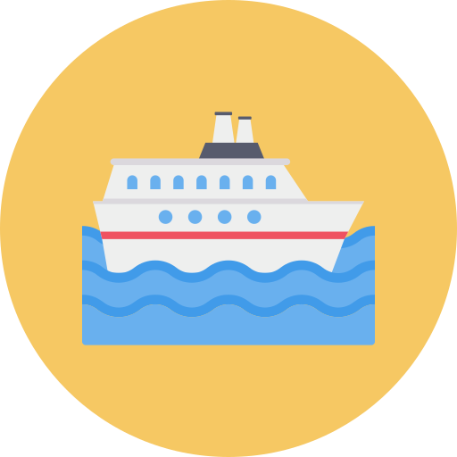 Cruise ship - Free transportation icons