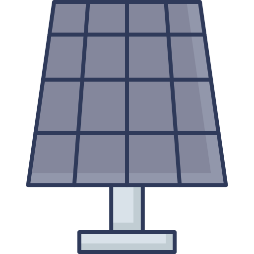 panel solar icono gratis