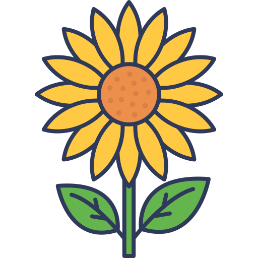 girasol icono gratis