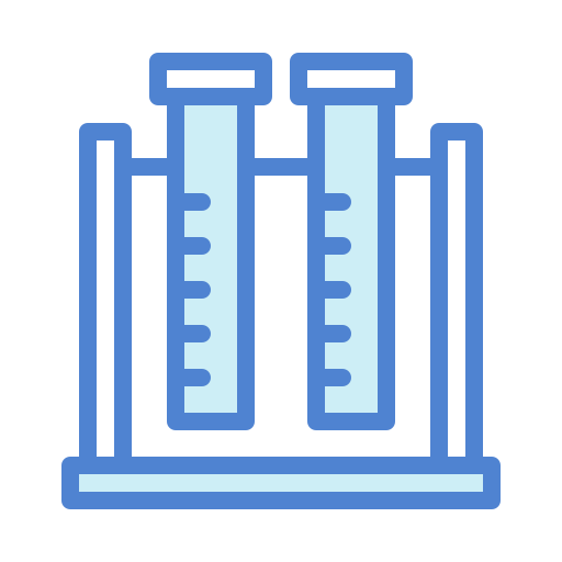 Test tube Generic Blue icon