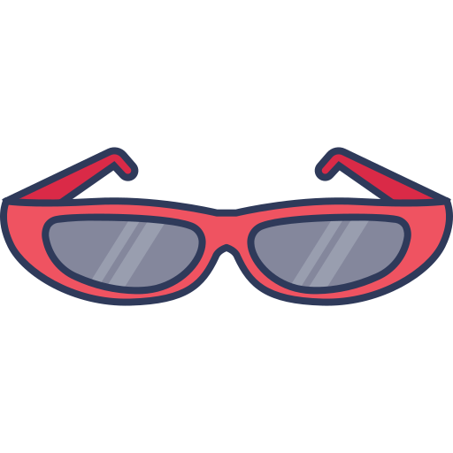 Sunglasses Dinosoft Lineal Color icon