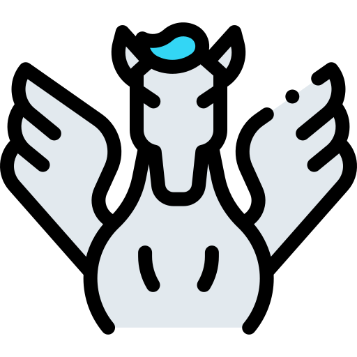 pegaso icono gratis